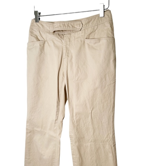 Gucci Tan Khaki Chino Pants Trousers Vintage Classic Size 40/8 - Picture 3 of 10